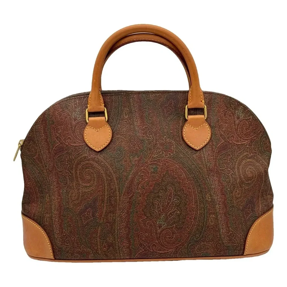 Etro Milano Bowling Top Handle Bag - Picture 1 of 9